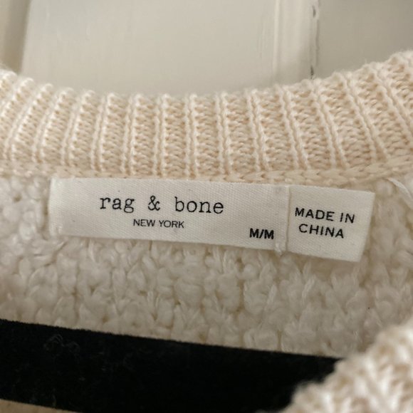 Rag & Bone, Cream sweater size M - Picture 3 of 3
